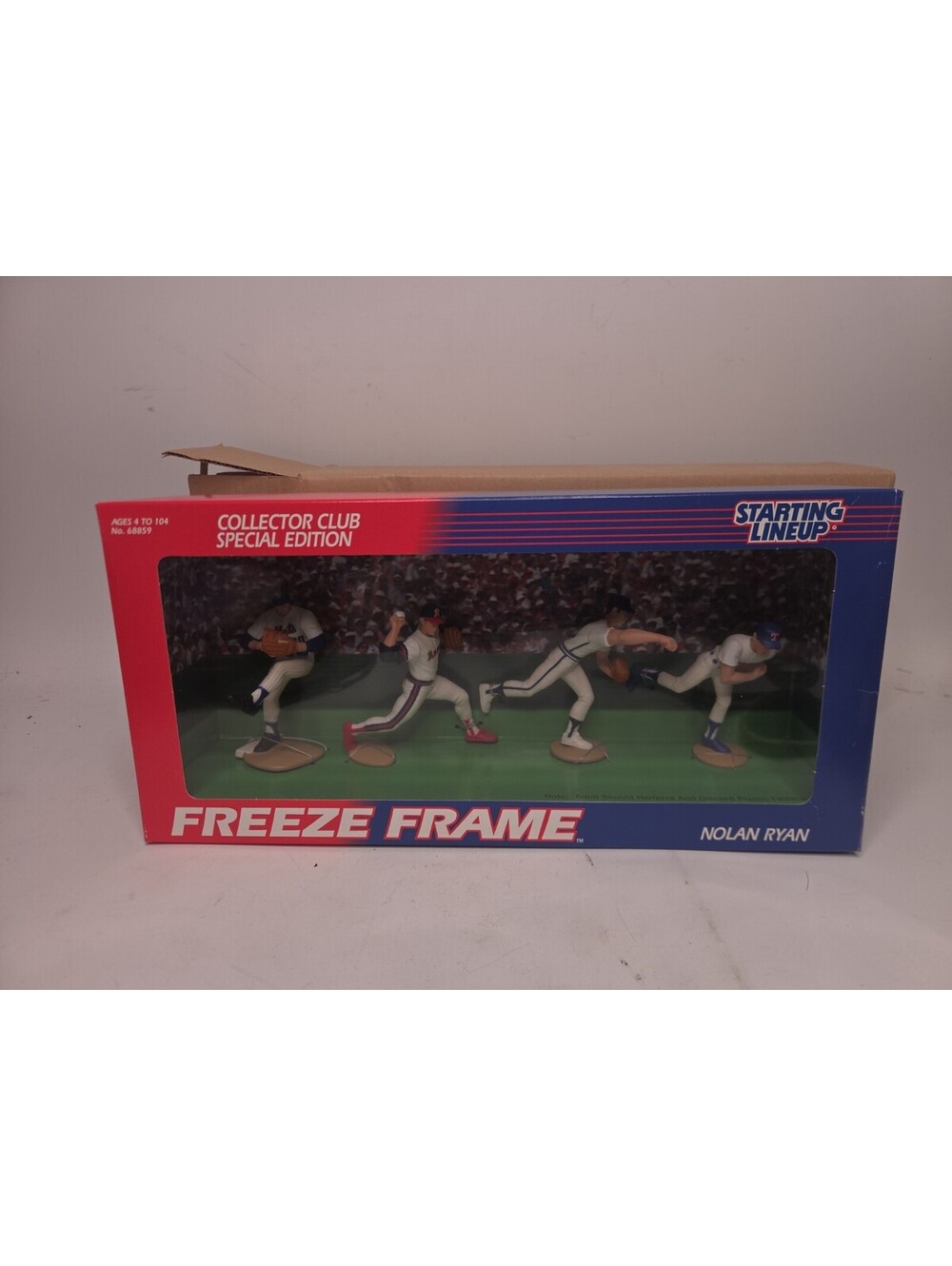 1995 Starting Lineup Nolan Ryan Freeze Frame Figures • Kenner • New • Baseball